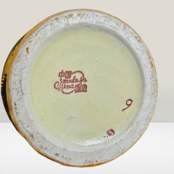 Rare Antique Decorative Vase in Moriage Technique,Made in China - Picture 10 of 10